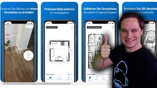 Grundrisse erstellen mit Augmented Reality, das klappt! - Magicplan AR screenshot 1