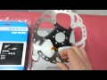 Unboxing disc rotor Shimano XT rt86 180mm ice tech