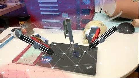 dVRK-XR running with ARCore on Android phone (Screen Rec.)
