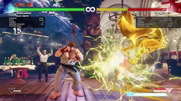 SFV Ryu Counter combo Without Stun