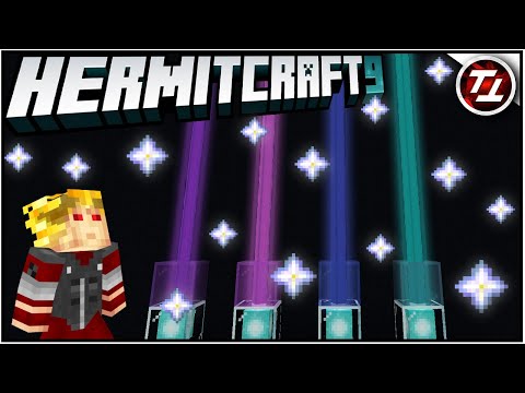 Let's Build a Nether Hub - The Astral Library! Hermitcraft 9: #13