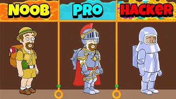 NOOB vs PRO vs HACKER - Pull Him Out