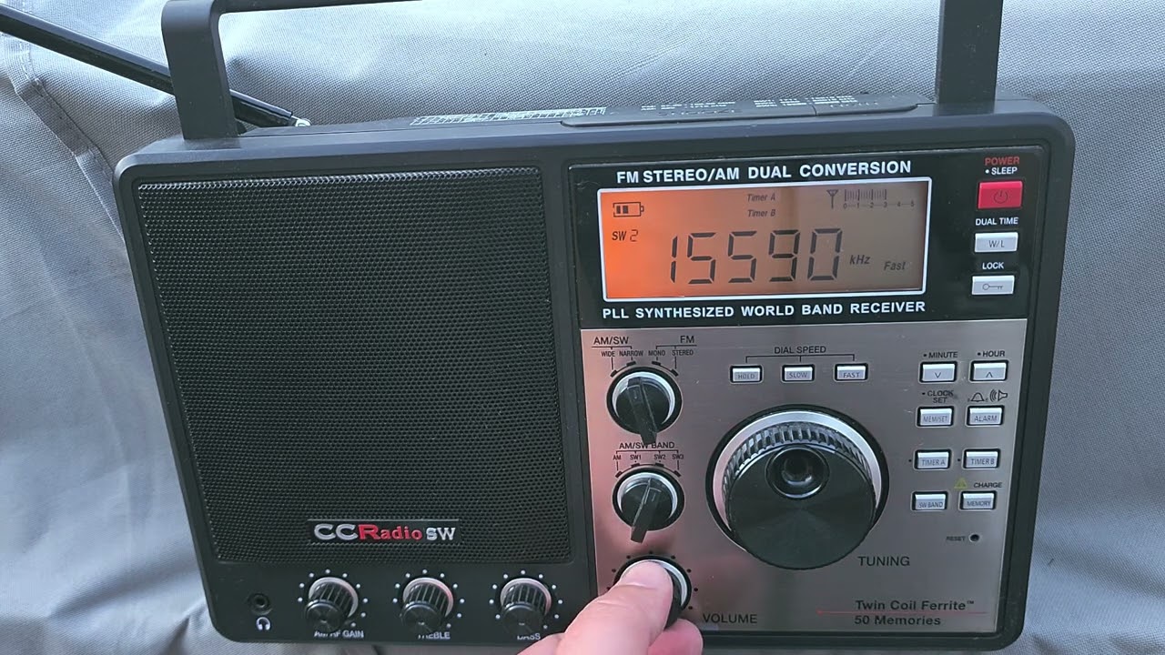 An evening with the C Crane CCRadiosw 19 meter band scan 15000 to 15900 kHz Shortwave with comments
