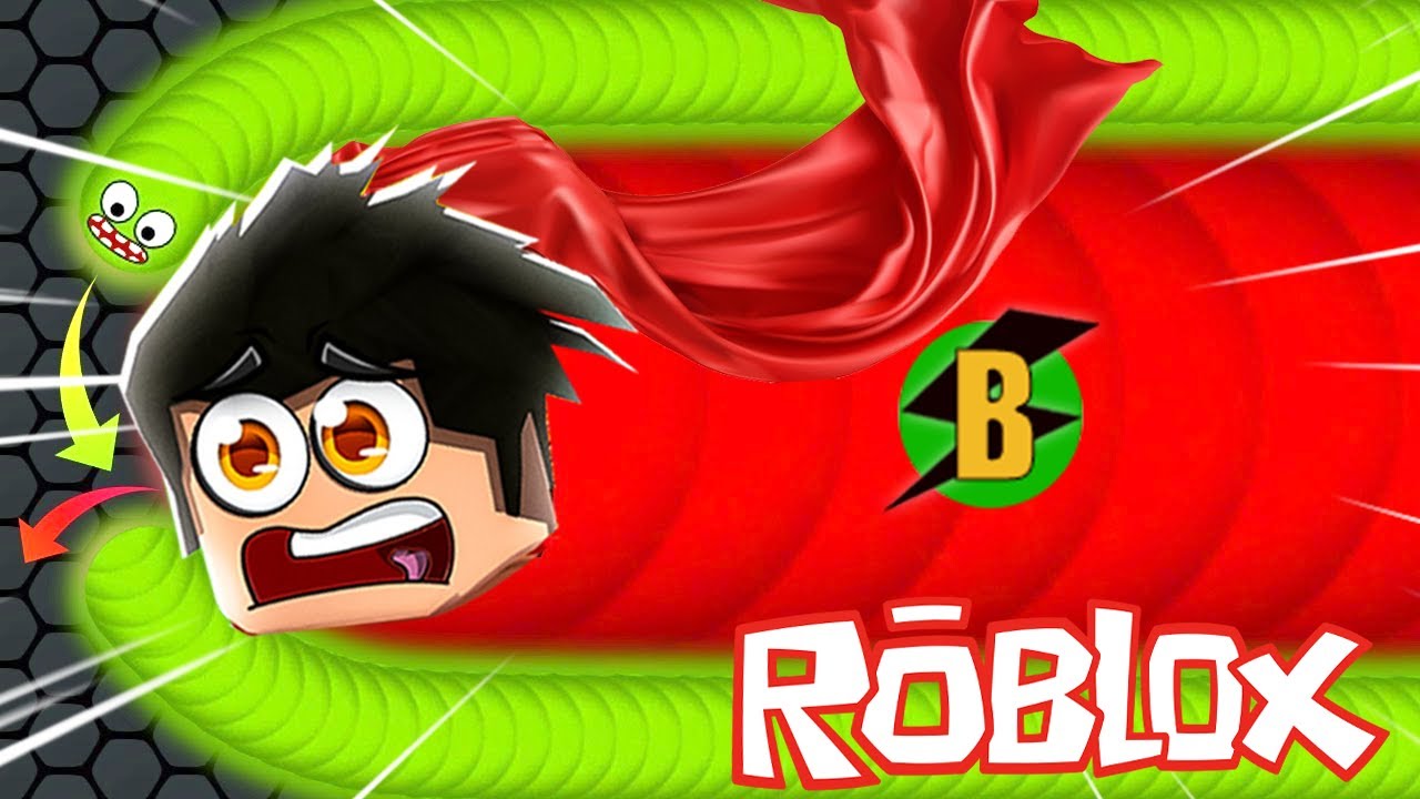 YILAN OLDUM! HER ŞEYİ YEDİM 🐍 Roblox Slither Simulator