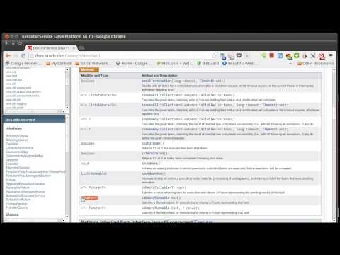 The java.util.concurrent Package: Executors (using Scala)