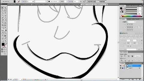 How to make a cartoon character in Adobe Illustrator. PART 1