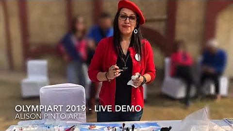 Mountains - Live Demonstration @ OLYMPIART 2019