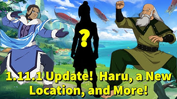 1.11.1 UPDATE PATCH NOTES - Avatar Generations