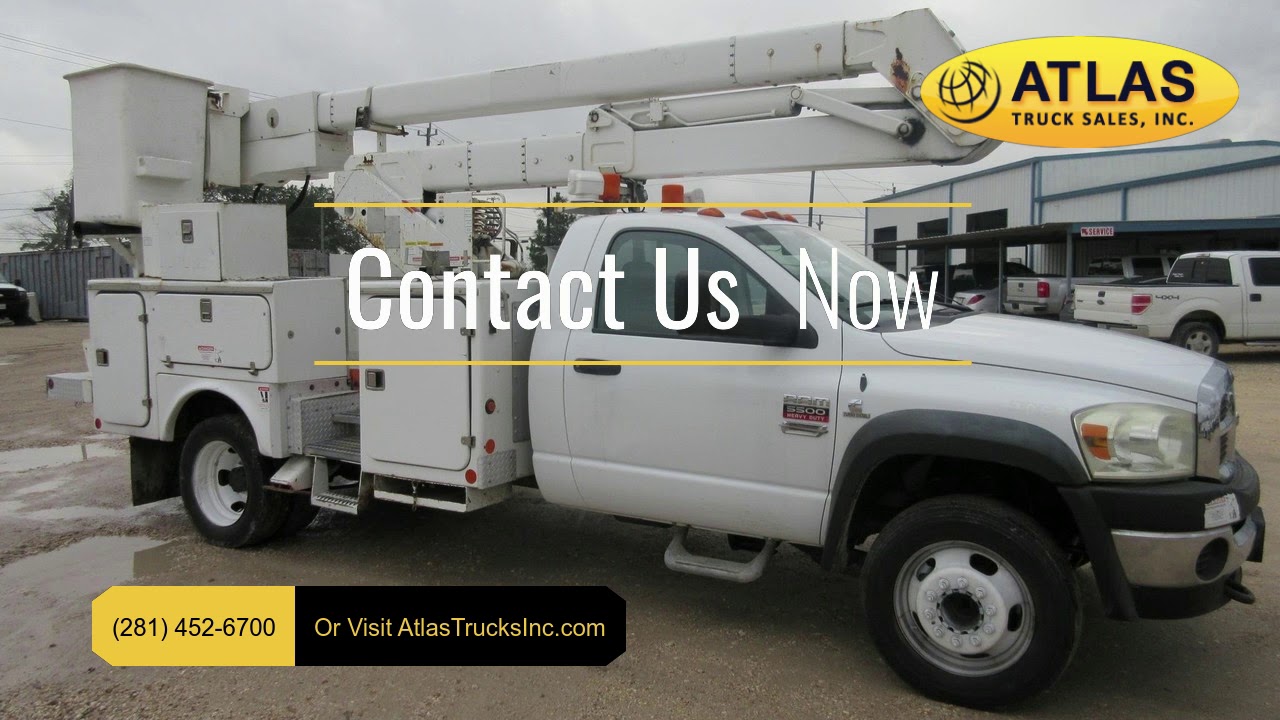Bucket Trucks for Sale Used Bucket Trucks Ft Worth Atlas Trucks Inc. YouTube