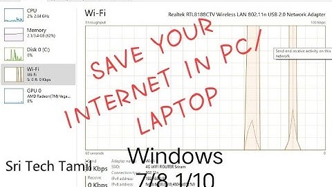 How to fix Windows 7/8.1/10 high data usage within 2 minutes| How to save internet on your pc/laptop