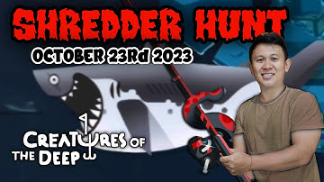 CREATURES OF THE DEEP SHREDDER (Carbon Rod) OCTOBER 23rd 2023 - How to Catch #shredder