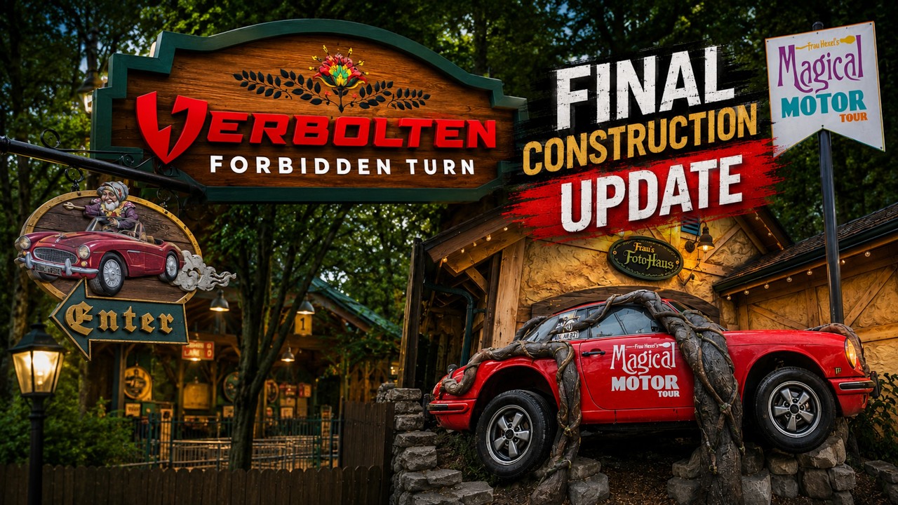 Verbolten: Forbidden Turn Final Construction Updates from Busch Gardens Williamsburg | News From the Queue