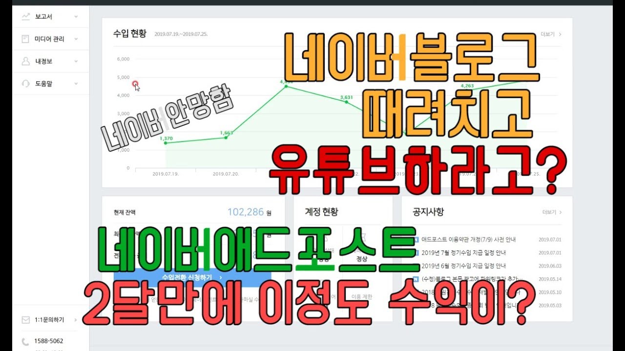 네이버블로그(애드포스트) 2달만에 수익이 이정도? 유튜브만 고집 하지마세요!!!