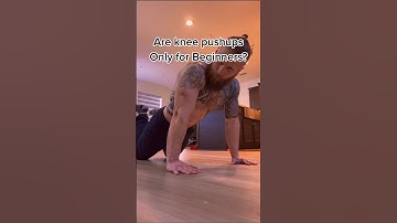 Knee pushups only for beginners? #calisthenics #fitnesstips #shorts