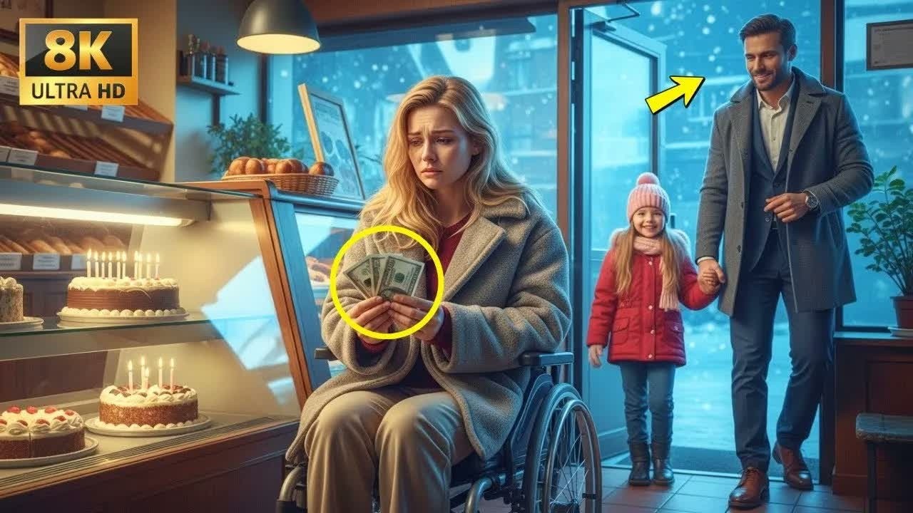Arme gelähmte Frau hatte nur 3 $ für ihren Geburtstagskuchen – bis ein alleinerziehender Vater kam..