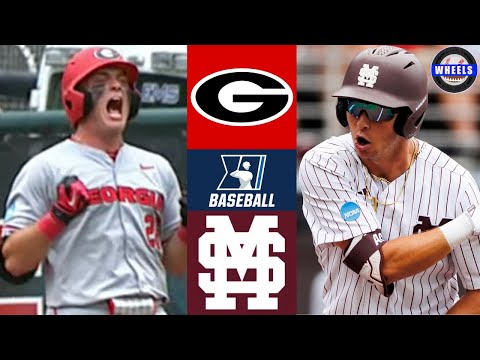 #3 Georgia v #14 Miss St (MUST WATCH, AMAZING!) | Supers G2 | College Baseball Highlights & Analysis