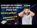 Afficher les fichiers cachs sur votre cl usb disque dur astuce