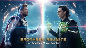 "Thor Meets Loki Again 😭 | The Most Powerful Reunion in the MCU"