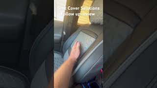 Seat Cover Solutions follow up review #shortsvideo #shorts #short 