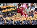 50,000+ Fresh Plum & Peach Juice | Refreshing Healthy Summer Street Drink Aroo Sharbat 🍑