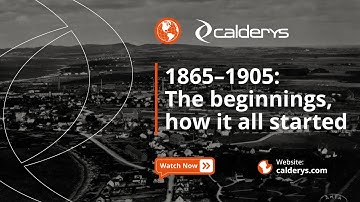 1865 - 1905: The beginnings, how it all started!