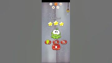 Cut The Rope fabric box level 14 walkthrough Gameplay