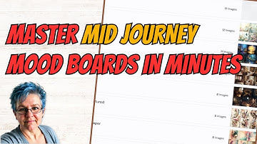 How To Create Mood Boards In MidJourney