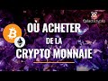 Top des applications pour acheter de la crypto monnaie