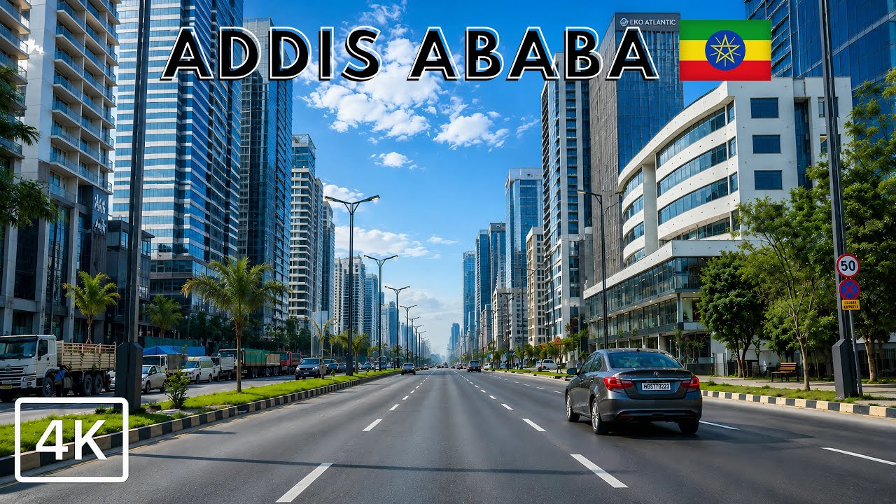 4K Addis Ababa Drive 🇪🇹 | Social Media Superstars AMAZED by Ethiopia’s ...