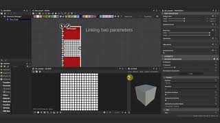 Linking two parameters. Substance Designer tutorial.