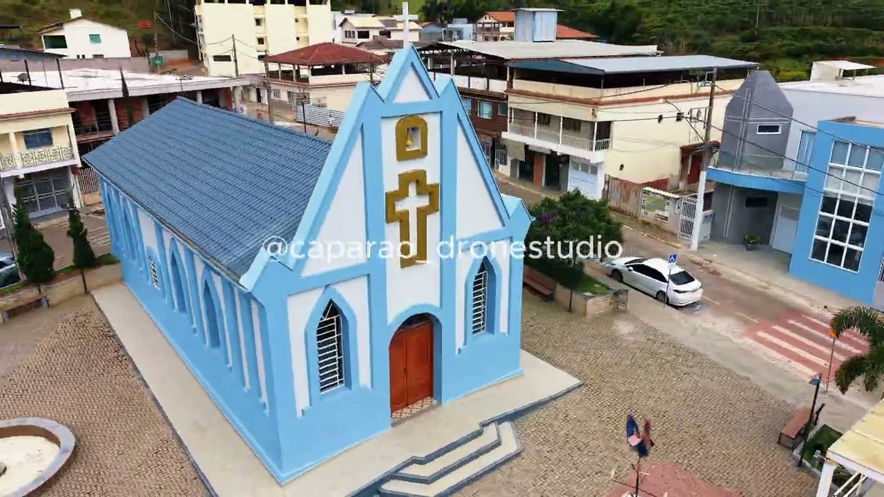 Igreja Matriz - Alto Caparaó - MG - Caparaó Drone Stúdio