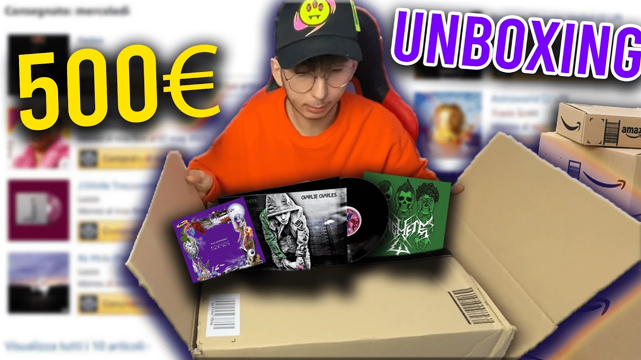 MEGA UNBOXING DI 500€ CD E VINILI MUSICALI - ECCO LA MIA COLLEZIONE!