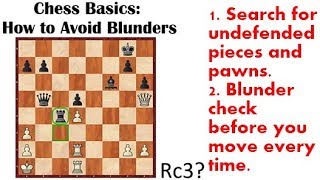 The A/B Method to Avoid Blunders in Chess - Remote Chess Academy