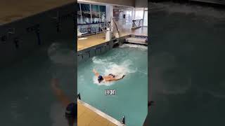 Title:Swimmer vs Powerful Current 😱 The Ultimate Swimming Treadmill! #echojutt