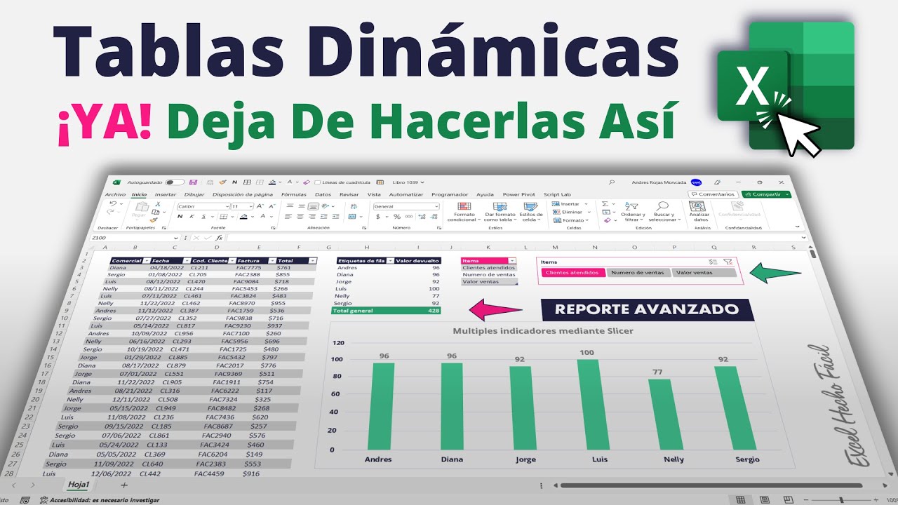 No Hagas Más Tablas Dinámicas Convencionales ¡Llega al siguiente nivel con este Método!