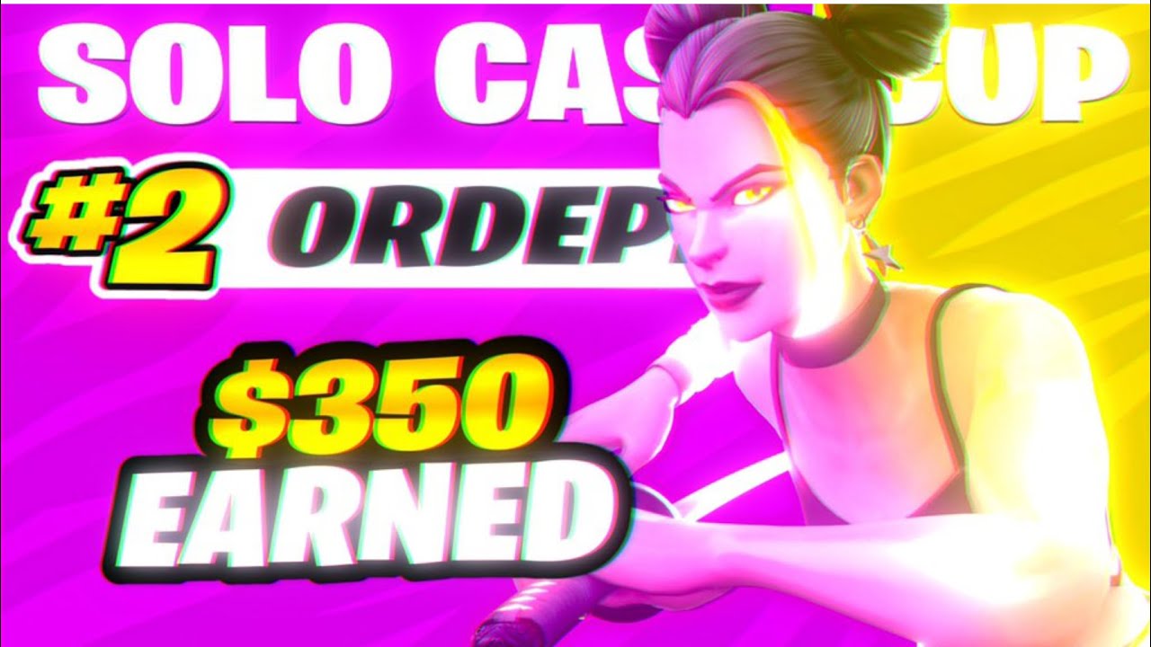 How I Placed Top 2 In Solo Cash Cup On Controller ($350)