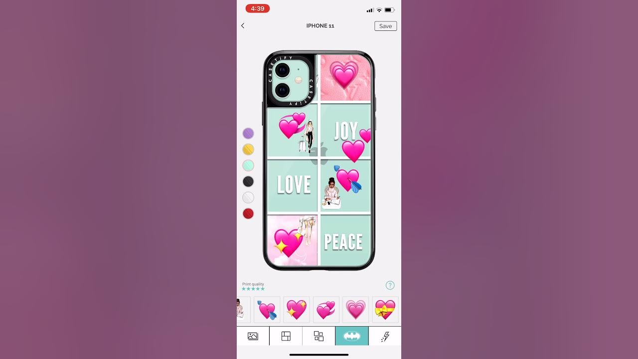 How to make a case from Casetify 🦋 YouTube