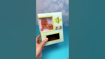 Manual DIY Tungtungtung Sahur Vending Machine | #DIY #craft #handmade#origami