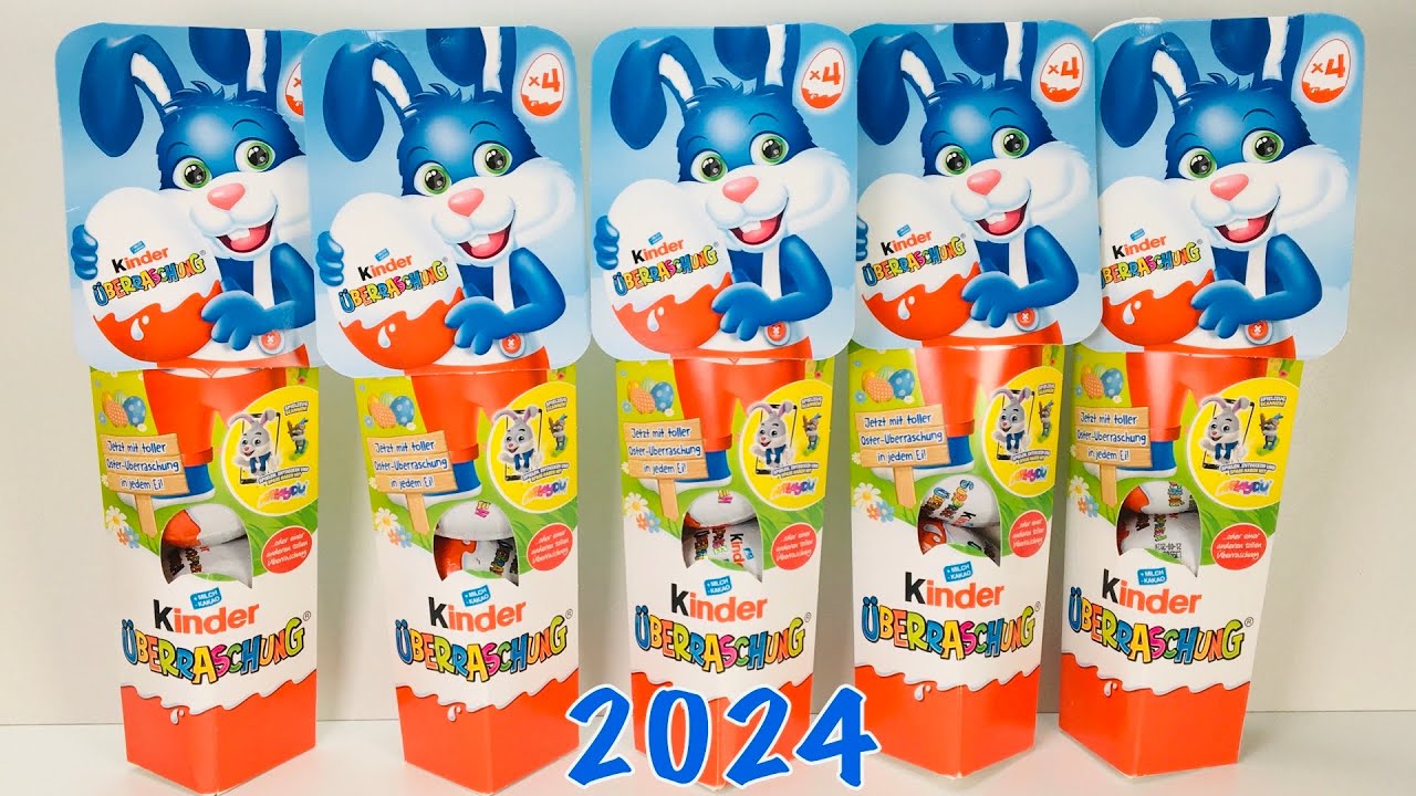 ПАСХАЛЬНЫЕ Киндер Сюрпризы 2024 | Kinder Überraschung OSTERN 24 | Kinder Surprise EASTER 24