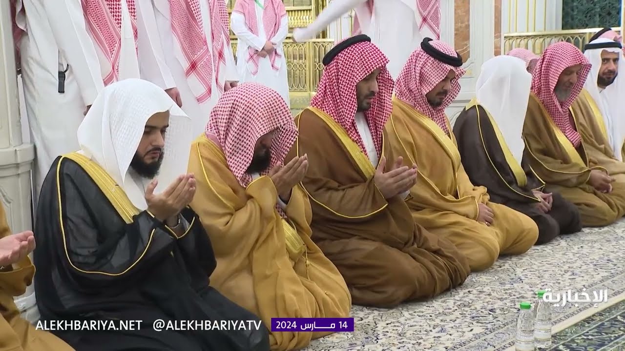 #ولي_العهد يزور #المسجد_النبوي