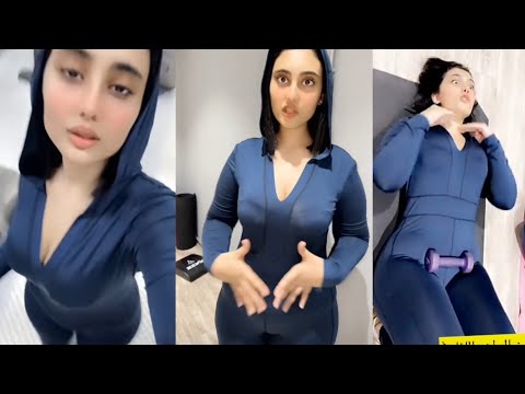 أثير الحلوه تعبت من التمارين وفصلت على يارا أثير الحلوه وحنان