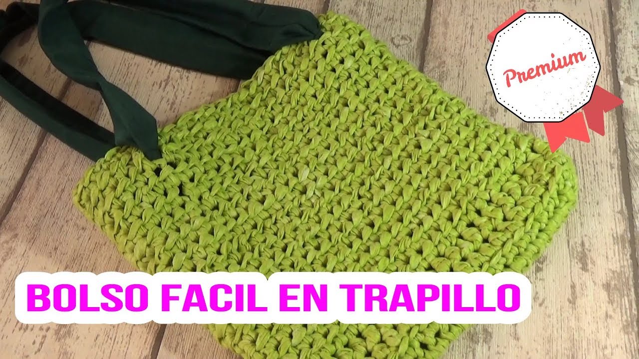 Como hacer un bolso crochet facil |ganchillo facil - YouTube