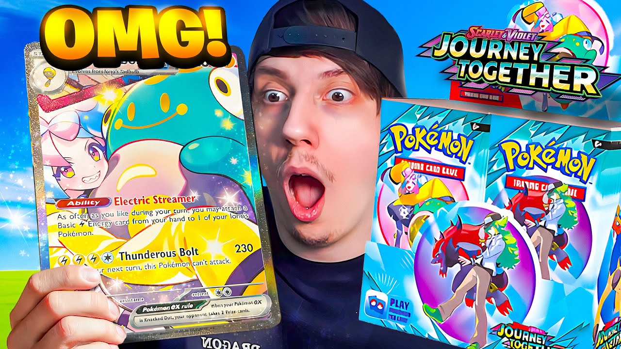 Opening Pokémon’s NEW Record-Breaking Set Journey Together!
