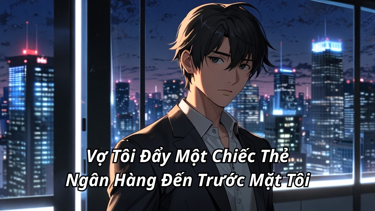 Vợ Tôi Đẩy Một Chiếc Thẻ Ngân Hàng Đến Trước Mặt Tôi