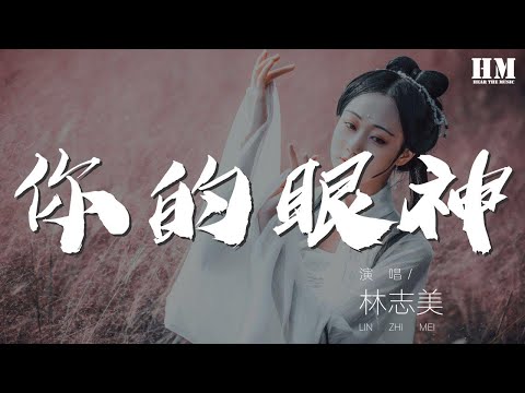 林志美 - 你的眼神『就算默然不語 我都深深記住』【動態歌詞Lyrics】