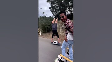 Santa Barbara crew turning it up a notch! 🤯 Onewheel x E-Skate x Super73