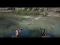 John Marston actually knows how to swim