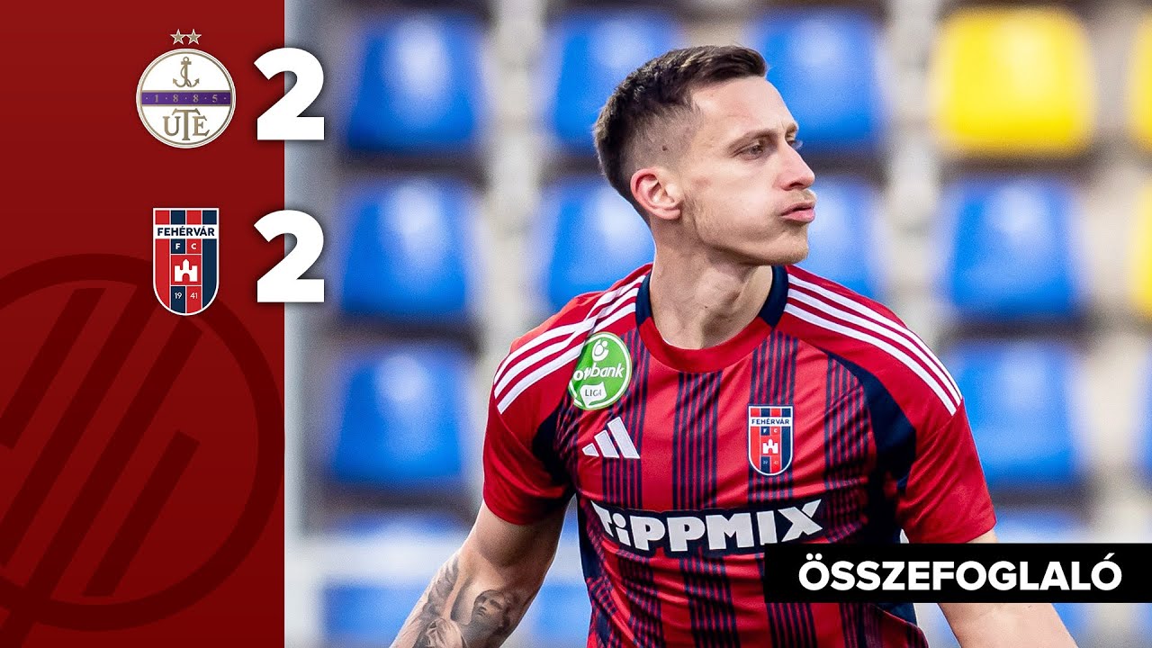 NB I: Újpest–Fehérvár 2–2 | összefoglaló