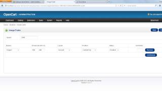 Full Image Fader Opencart Module Guide