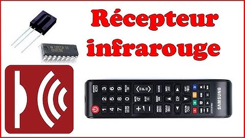 Electronique récepteur infrarouge SIMPLE Télécommande IR - electronic IR receiver TSOP